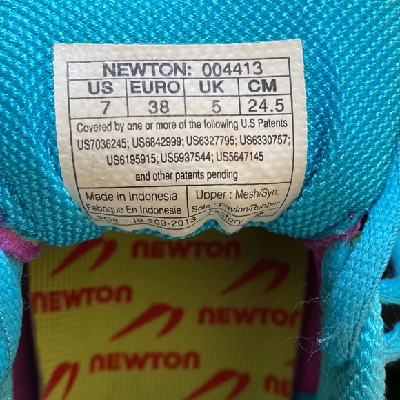 NEWTON running shoes - size 7 - Picture 8 of 8